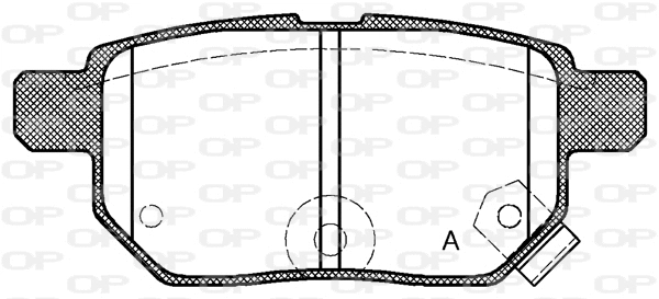 Brake Pad Set, disc brake (BPA1286.02)