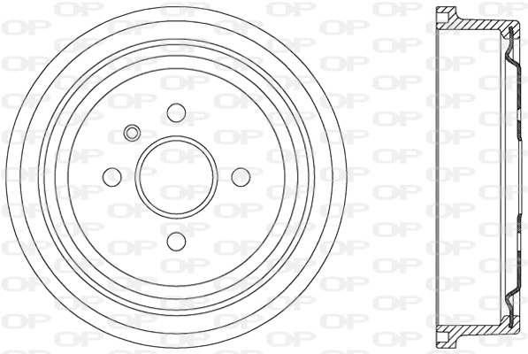 Brake Drum (BAD9037.20)