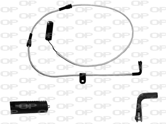 Warning Contact, brake pad wear (AK3086.00)