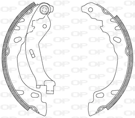 Brake Shoe Set (BSA2083.00)
