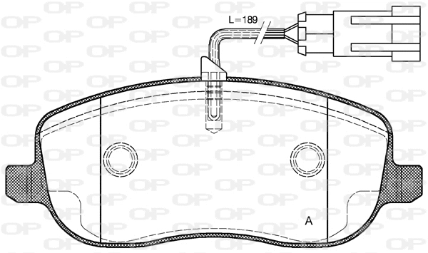 Brake Pad Set, disc brake (BPA0879.31)