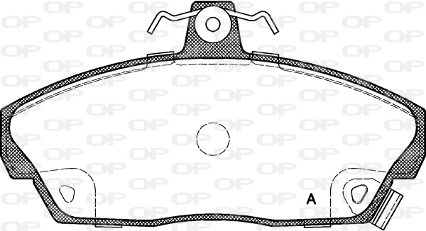 Brake Pad Set, disc brake (BPA0337.02)