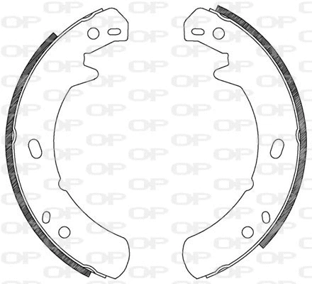 Brake Shoe Set (BSA2118.00)