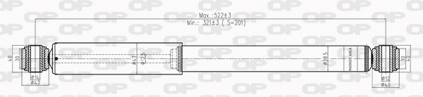 Shock Absorber (SAB8225.12)