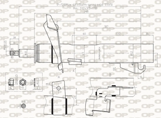 Shock Absorber (SAB8489.31)
