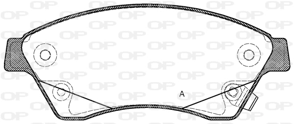 Brake Pad Set, disc brake (BPA1431.12)
