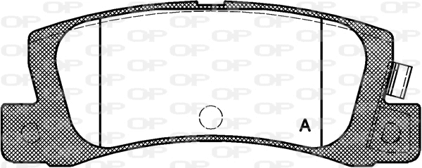 Brake Pad Set, disc brake (BPA0214.02)
