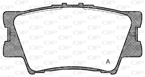 Brake Pad Set, disc brake (BPA1231.00)