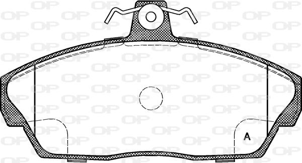 Brake Pad Set, disc brake (BPA0337.10)