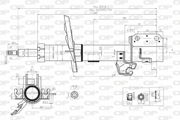 Shock Absorber (SAB8174.31)