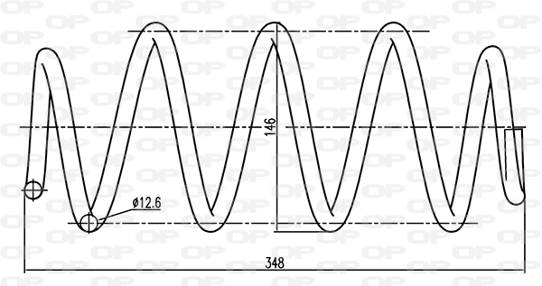 Suspension Spring (CSR9038.02)