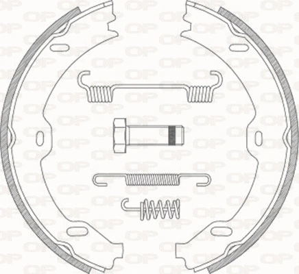 Brake Shoe Set (BSA2190.00)