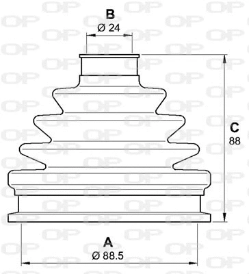 Bellow Kit, drive shaft