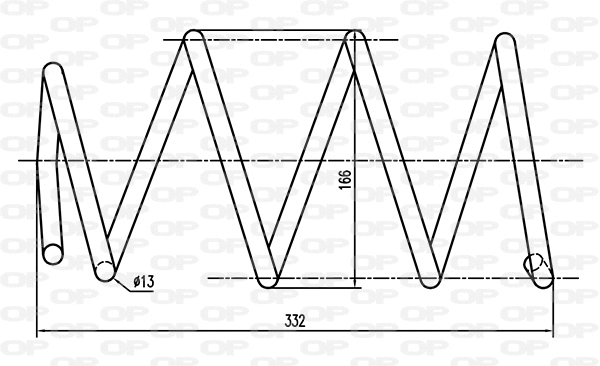 Suspension Spring (CSR9366.00)