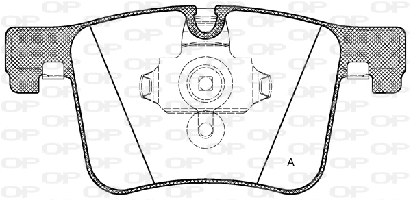 Brake Pad Set, disc brake (BPA1457.00)