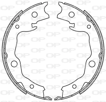 Brake Shoe Set (BSA2223.00)