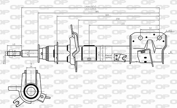 Shock Absorber (SAB8654.31)
