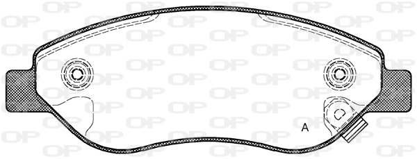 Brake Pad Set, disc brake (BPA1276.01)