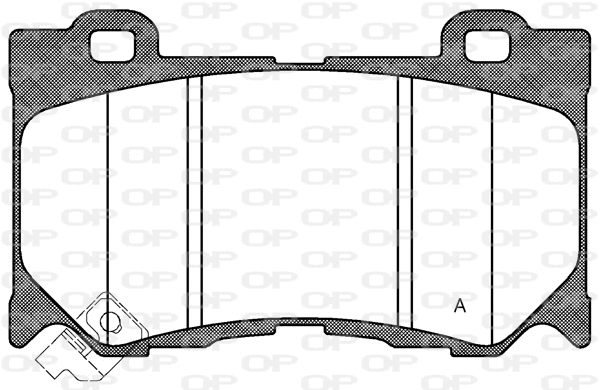 Brake Pad Set, disc brake (BPA1372.01)