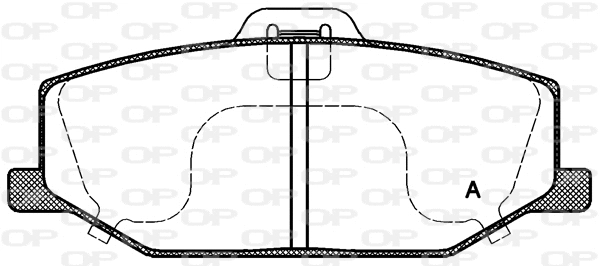 Brake Pad Set, disc brake (BPA0190.10)