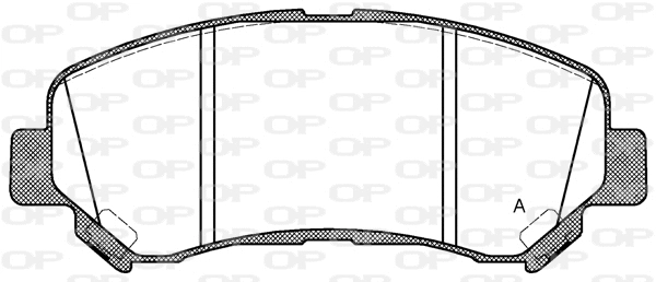 Brake Pad Set, disc brake (BPA1318.00)