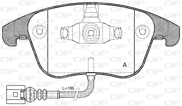 Brake Pad Set, disc brake (BPA1219.21)