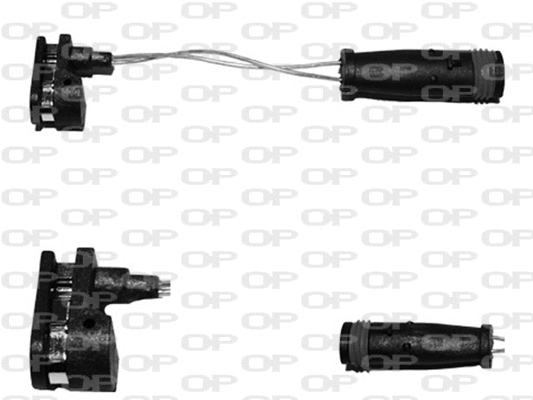 Warning Contact, brake pad wear (AK3120.00)