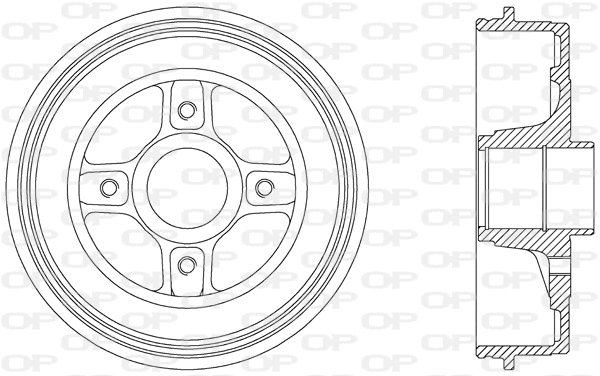 Brake Drum (BAD9039.30)