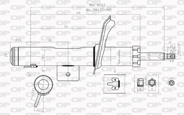 Shock Absorber (SAB8205.11)