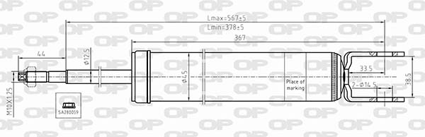 Shock Absorber (SAB8639.32)