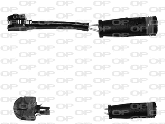 Warning Contact, brake pad wear (AK3135.00)