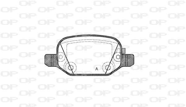 Brake Pad Set, disc brake (BPA0727.52)