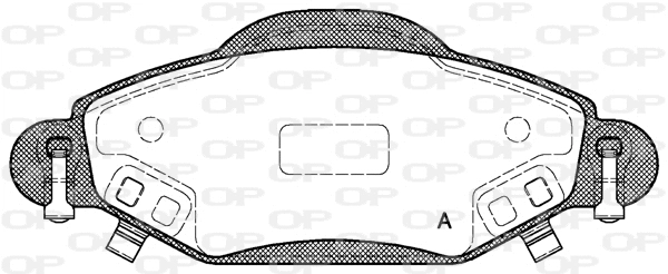 Brake Pad Set, disc brake (BPA0978.02)