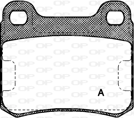 Brake Pad Set, disc brake (BPA0157.10)