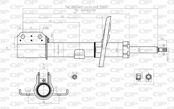 Shock Absorber (SAB8092.11)