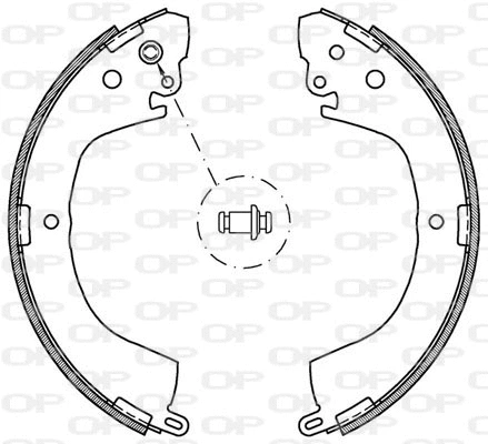 Brake Shoe Set (BSA2057.00)
