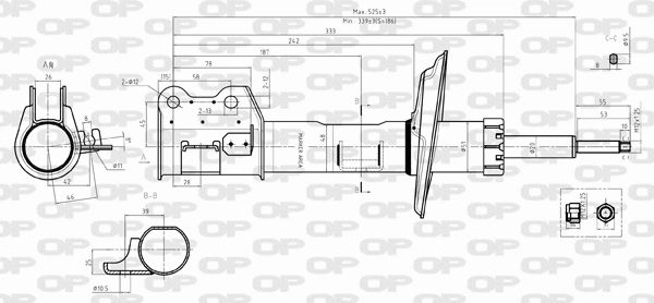 Shock Absorber (SAB8384.31)