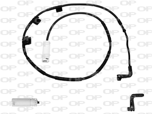 Warning Contact, brake pad wear (AK3131.00)