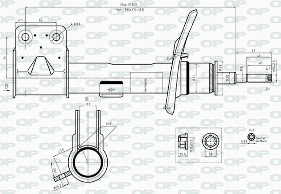 Shock Absorber (SAB8542.31)