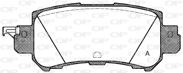 Brake Pad Set, disc brake (BPA1507.00)
