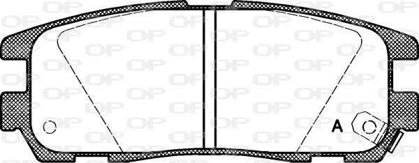 Brake Pad Set, disc brake (BPA0426.02)