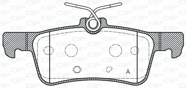 Brake Pad Set, disc brake (BPA1563.20)