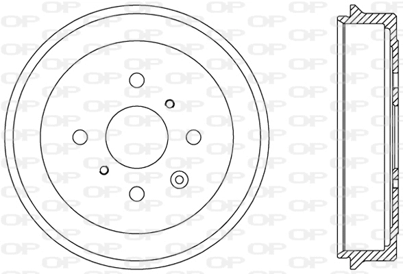 Brake Drum (BAD9071.10)