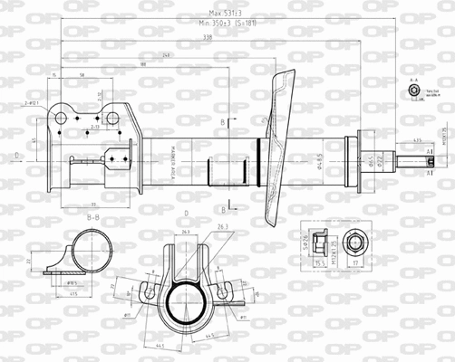 Shock Absorber (SAB8501.31)