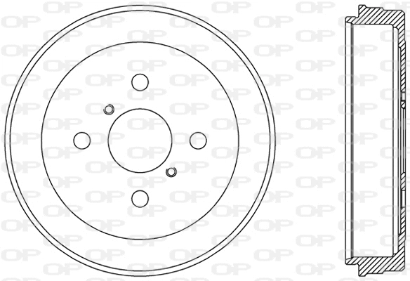 Brake Drum (BAD9077.10)