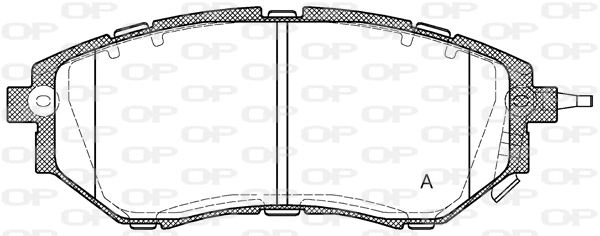 Brake Pad Set, disc brake (BPA1137.02)