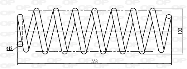 Suspension Spring (CSR9243.00)
