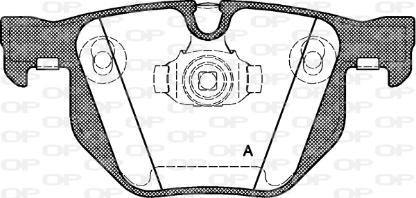 Brake Pad Set, disc brake (BPA0381.40)