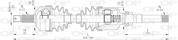 Drive Shaft (DRS6047.00)