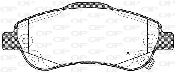 Brake Pad Set, disc brake (BPA1289.02)